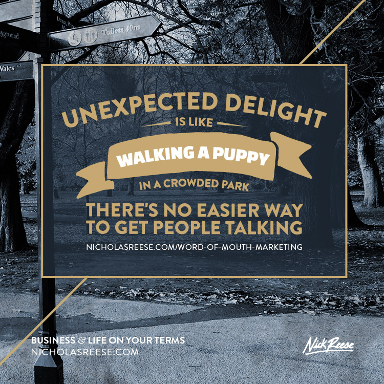 word of mouth marking